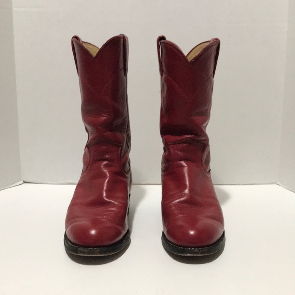Justin’s womens red roper  boots